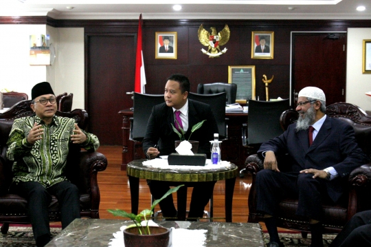 Zakir Naik temui Ketua MPR