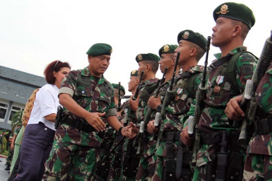 Pangdivif 1 Kostrad sambut kepulangan penjaga batas RI-Papua Nugini