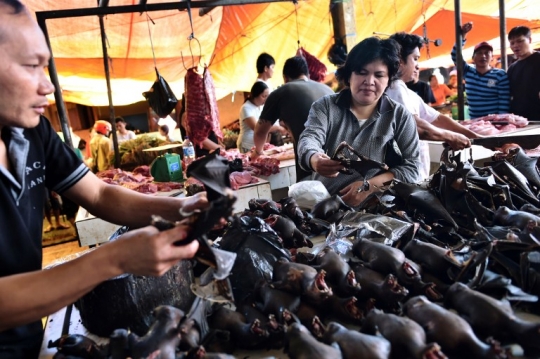 Melihat ekstremnya Pasar Tomohon di Sulawesi Utara