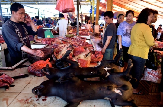 Melihat ekstremnya Pasar Tomohon di Sulawesi Utara