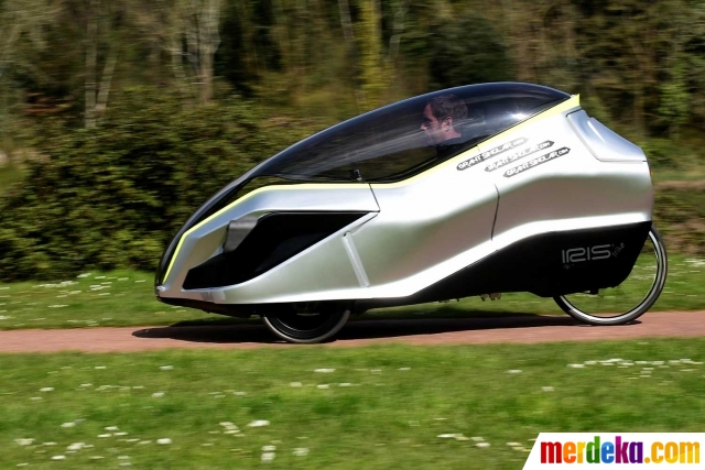 Foto : Iris E-Trike, sepeda listrik masa depan yang mampu 
