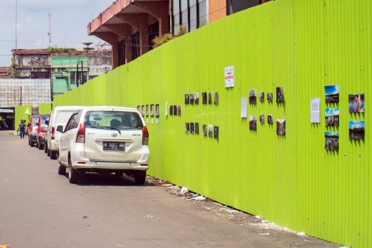 Uniknya pameran fotografi di lahan sengketa Banyumas