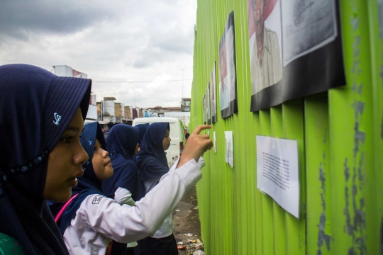 Uniknya pameran fotografi di lahan sengketa Banyumas