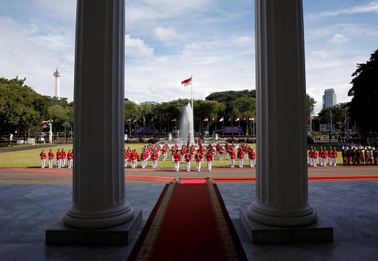 Keakraban Jokowi sambut kunjungan bersejarah Presiden Afghanistan
