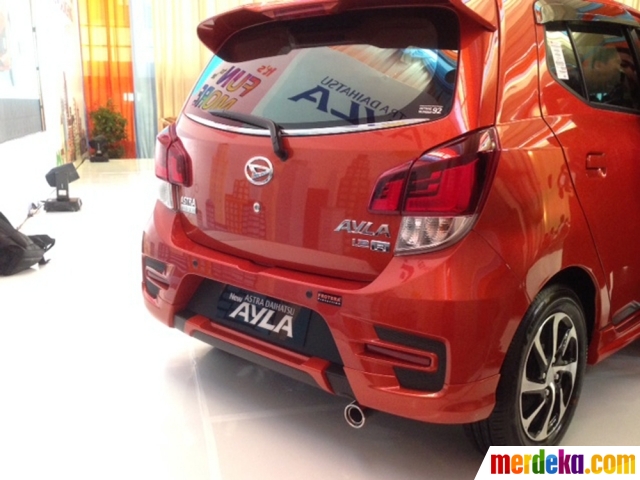 Foto Penampakan anyar New Daihatsu Ayla 2017 lebih kece 