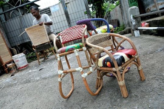 Geliat kerajinan rotan di Ibu Kota