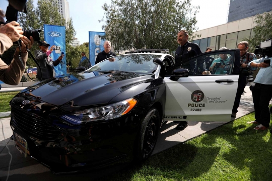 Ini mobil kepolisian Los Angeles berteknologi hybrid pertama dunia