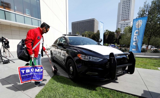 Ini mobil kepolisian Los Angeles berteknologi hybrid pertama dunia