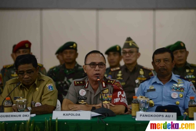 Foto : Kapolda, Plt Gubernur DKI, dan Pangdam Jaya bahas 