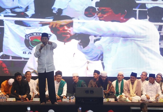 Djarot menghadiri Jakarta bersholawat di Ciracas