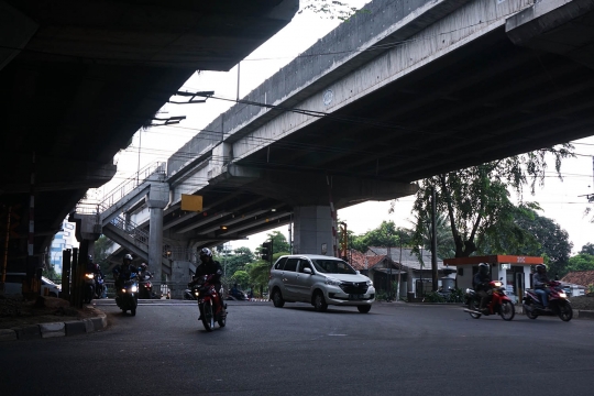 Perlintasan KA yang jadi biang macet di Tanjung Barat akan ditutup