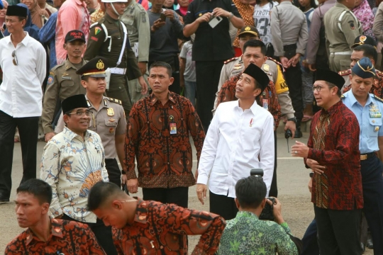 Kemegahan Masjid Hasyim Asy'ari di Jakarta usai diresmikan Jokowi