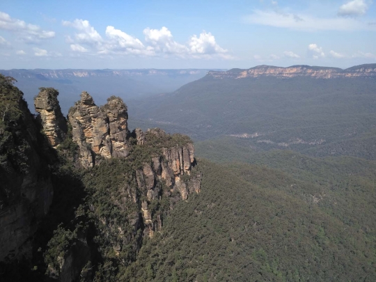 Bertualang dan melihat keindahan di Blue Mountain Australia