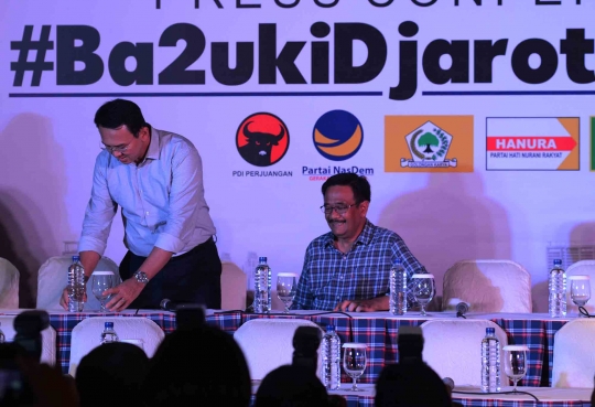 Kalah quick count, Ahok ucapkan Selamat Pak Anies-Sandi