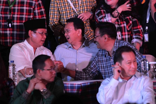 Kalah quick count, Ahok ucapkan Selamat Pak Anies-Sandi