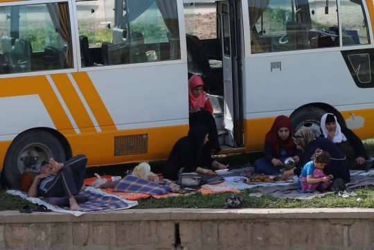 Liburan sederhana di kota konflik