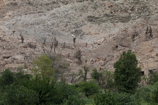 Ini lokasi jatuhnya 'ibu segala bom' milik AS di Afghanistan
