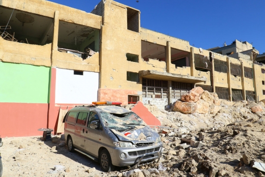 Serangan udara hantam rumah sakit di Suriah, 14 orang tewas