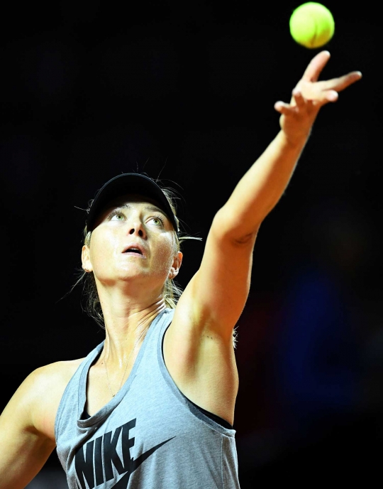 Melihat Maria Sharapova kembali beraksi usai tersandung kasus doping