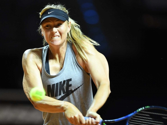 Melihat Maria Sharapova kembali beraksi usai tersandung kasus doping