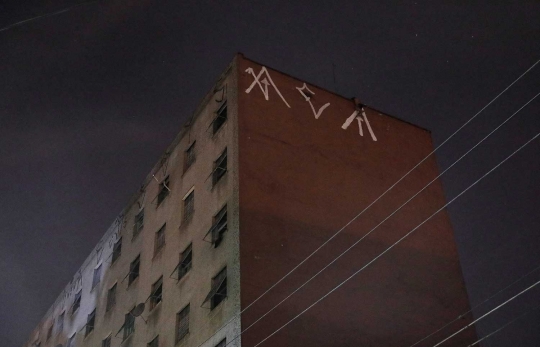 Aksi nekat para seniman jalanan Kota Sao Paulo