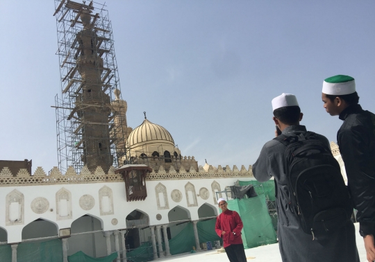 Menengok renovasi Masjid Al Azhar di Mesir