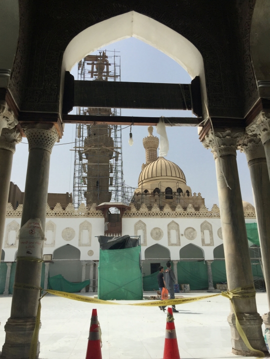 Menengok renovasi Masjid Al Azhar di Mesir