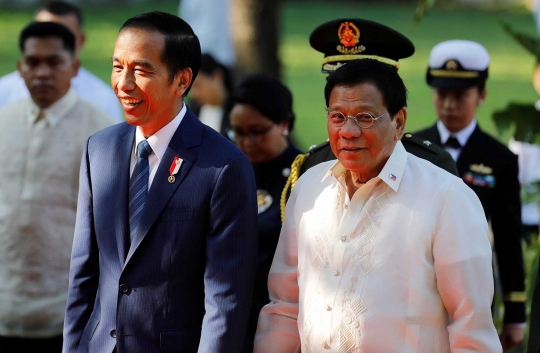 Duterte sambut kunjungan Jokowi di Istana Malacanang