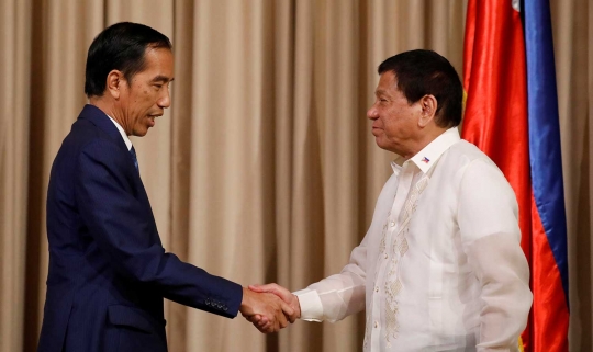 Duterte sambut kunjungan Jokowi di Istana Malacanang