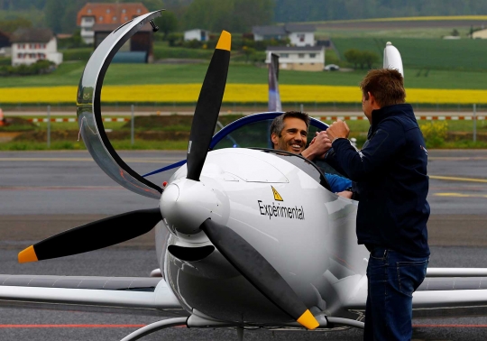 Pilot dan pesawat mungil ini akan terbang di ketinggian 78.000 kaki