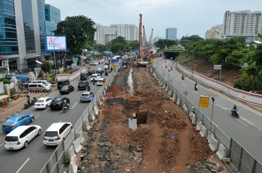 Proyek LRT Jabodebek sudah mencapai 15 persen