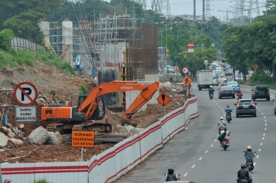 Proyek LRT Jabodebek sudah mencapai 15 persen