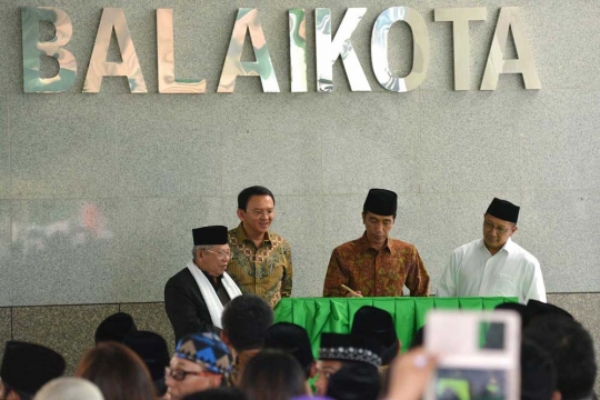 Ini foto-foto perjalanan Ahok pimpin DKI hingga berujung bui