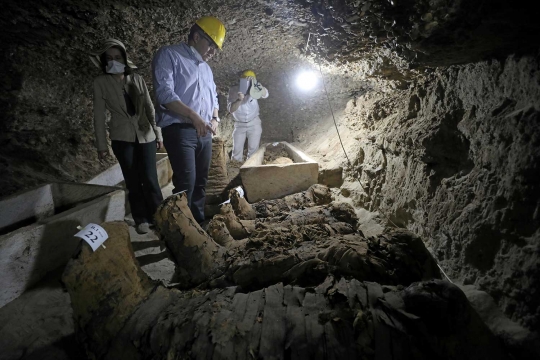 Penemuan pemakaman mumi dari tahun 332 SM di Mesir