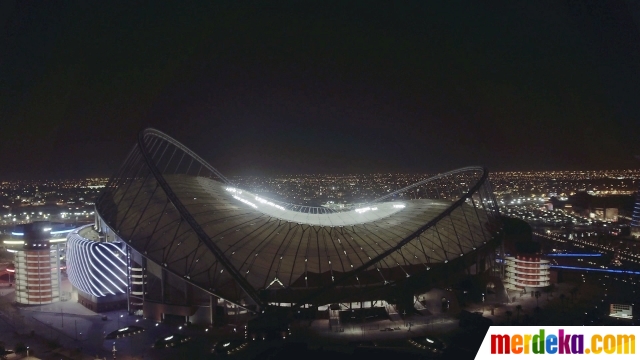 Foto : Intip megahnya Stadion Khalifa untuk Piala Dunia 2022| merdeka.com