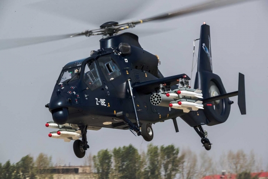 Z-19E, helikopter tempur intai dan penghancur tank bikinan Tiongkok