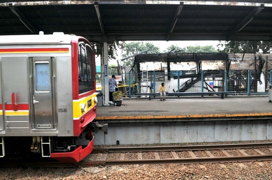 Pascakebakaran, Stasiun Klender sudah dapat dilintasi kereta