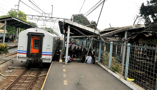 Pascakebakaran, Stasiun Klender sudah dapat dilintasi kereta