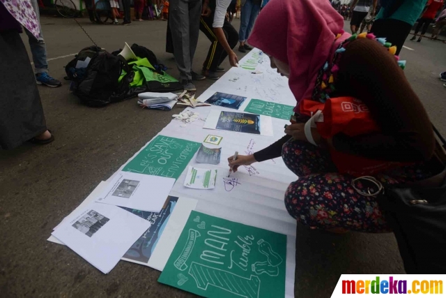 Foto : Selamatkan Jakarta dari limbah rumah tangga 