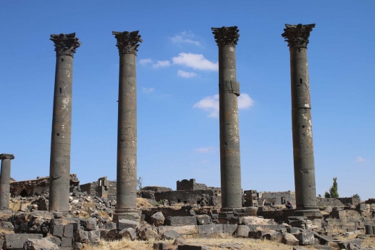 Menelusuri jejak Romawi Kuno di selatan Suriah