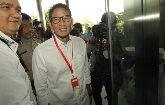 Sandiaga Uno diperiksa KPK sebagai saksi dua kasus korupsi