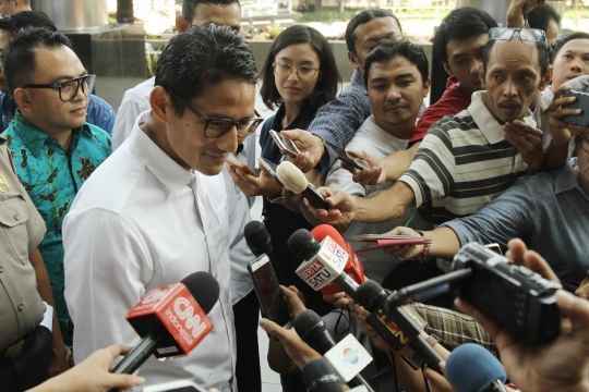 Sandiaga Uno diperiksa KPK sebagai saksi dua kasus korupsi