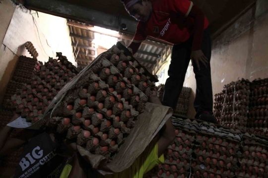 Jelang Ramadan, harga telur ayam melejit