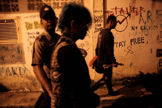 Jelang Ramadan, anak punk di Aceh dirazia
