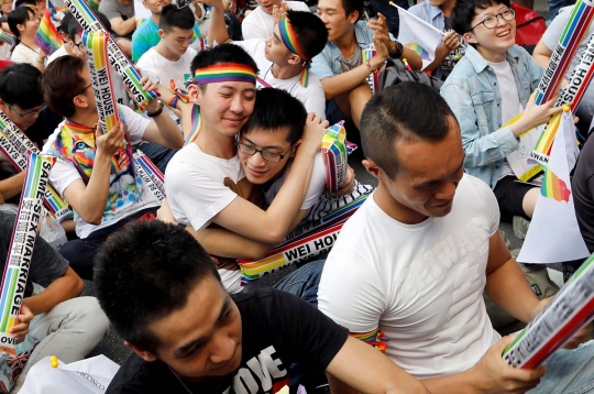 Potret kehidupan pasangan sesama jenis di Taiwan