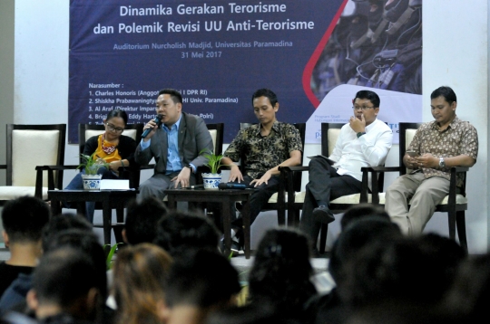 Diskusi pelibatan TNI dalam pencegahan terorisme