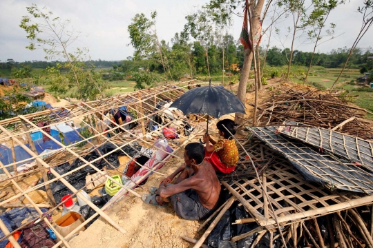 Duka muslim Rohingya kamp pengungsian dihantam Topan Mora