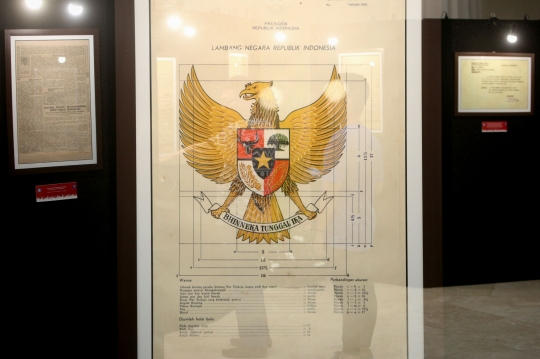 Pameran arsip Pancasila di Museum Nasional