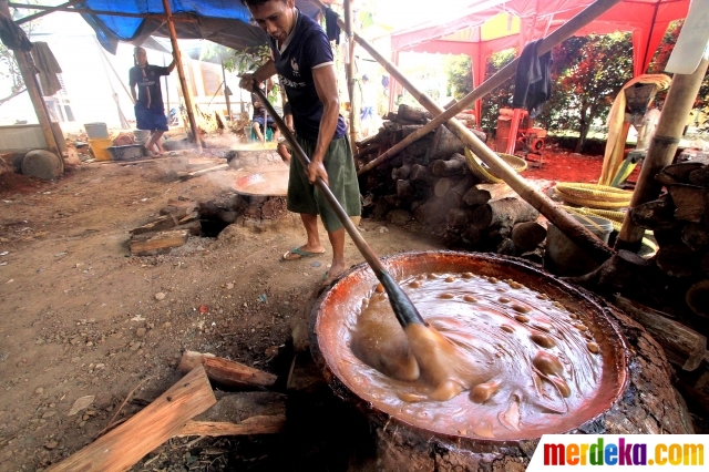 Foto : Permintaan dodol Betawi meningkat drastis selama 