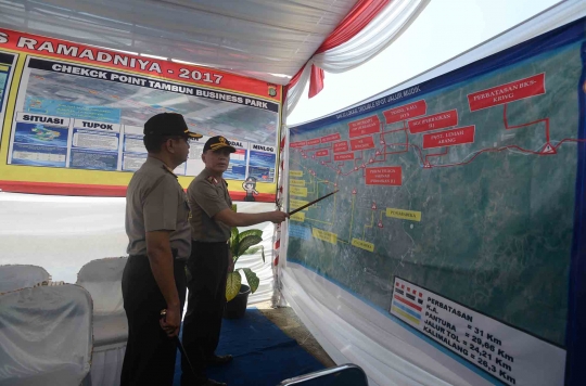 Kapolda Metro Jaya tinjau kesiapan jalur mudik